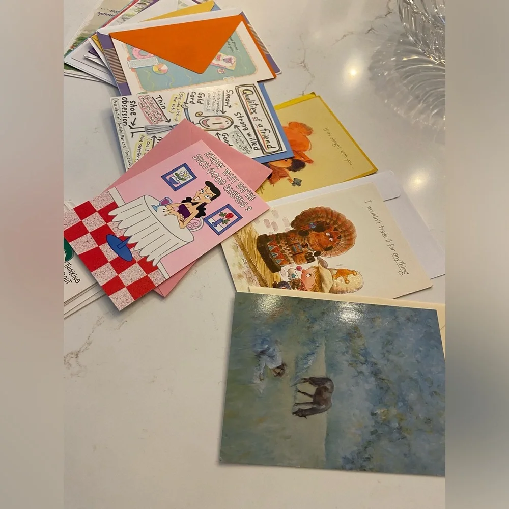 Vintage Greeting Cards Mixed Relationship Lot (40)+ Cards 80’s/90’s/2000’s